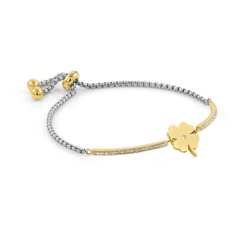 Nomination Milleluci Gold Clover Bracelet