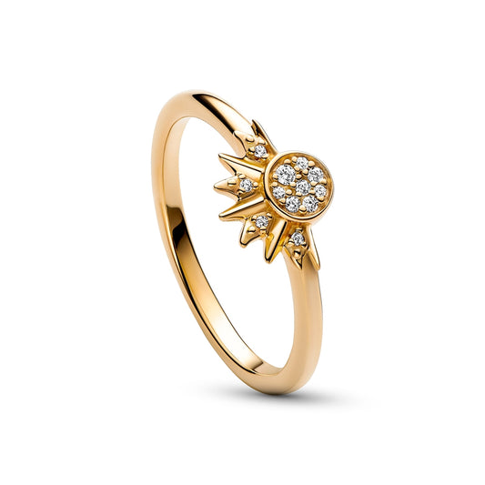 Pandora Celestial Sparkling Sun Ring