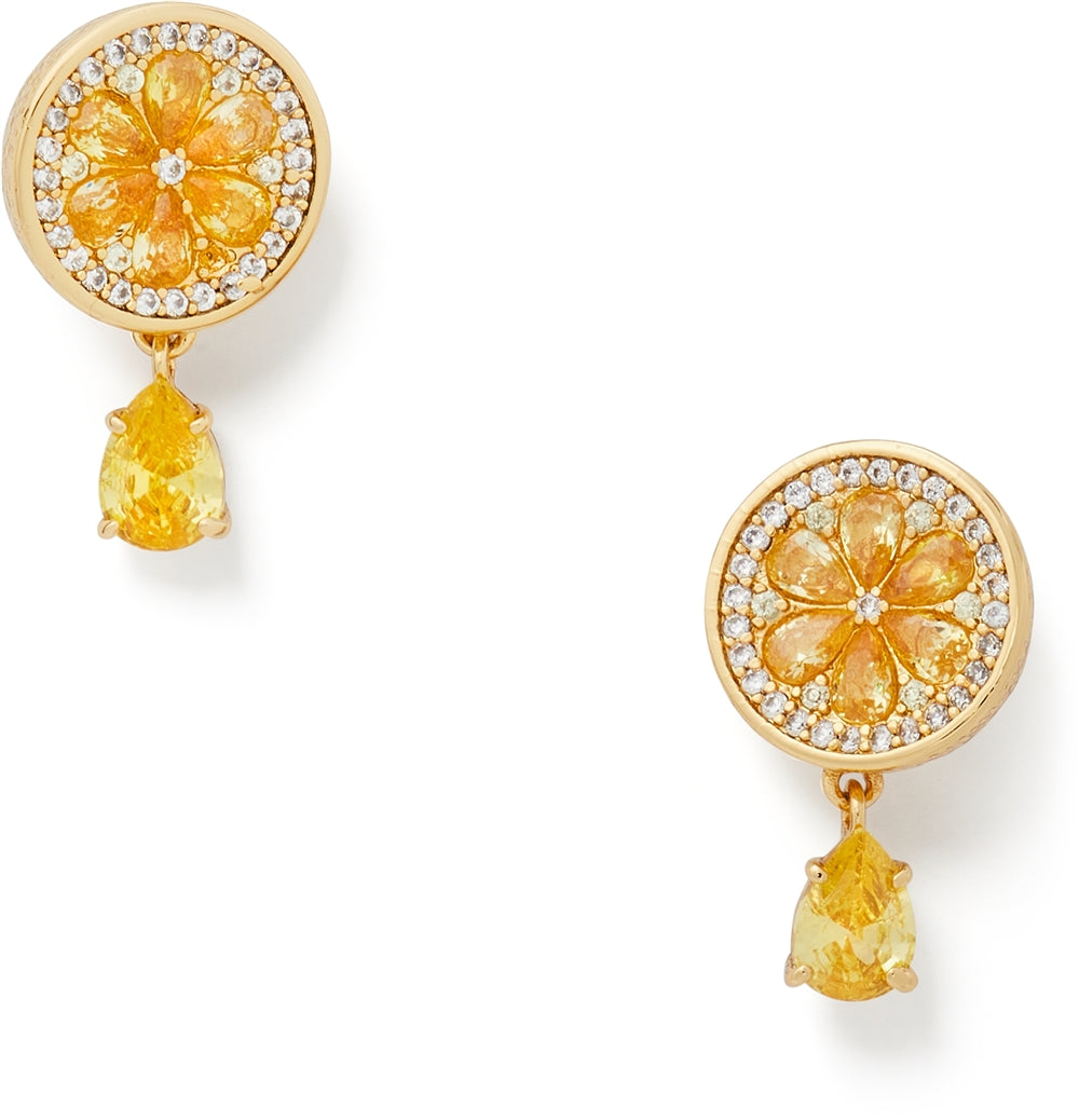 Kate Spade New York Gold Lemon Earrings