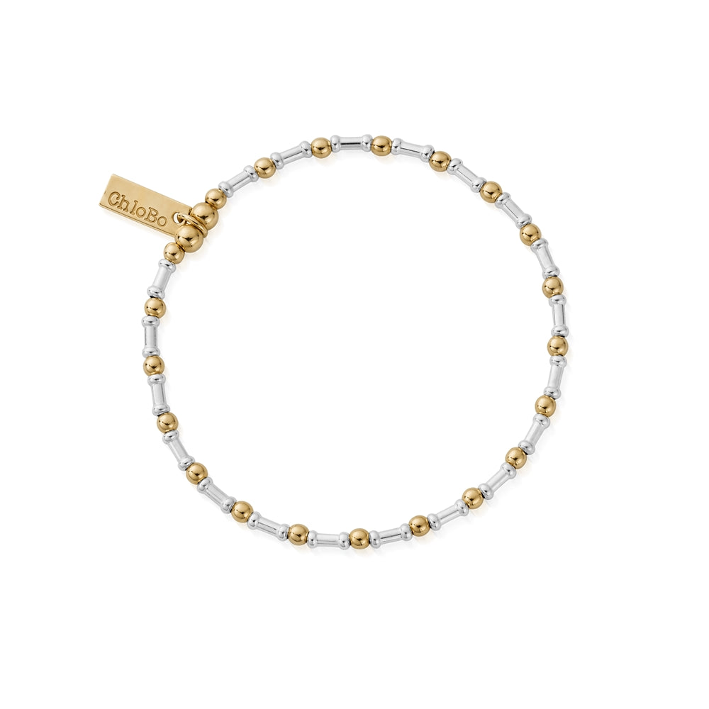 ChloBo Gold Plated Mix Rhythm of Water Bracelet