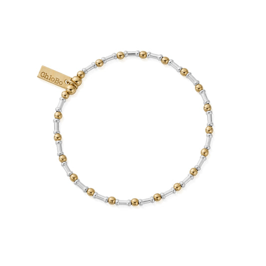 ChloBo Gold Plated Mix Rhythm of Water Bracelet