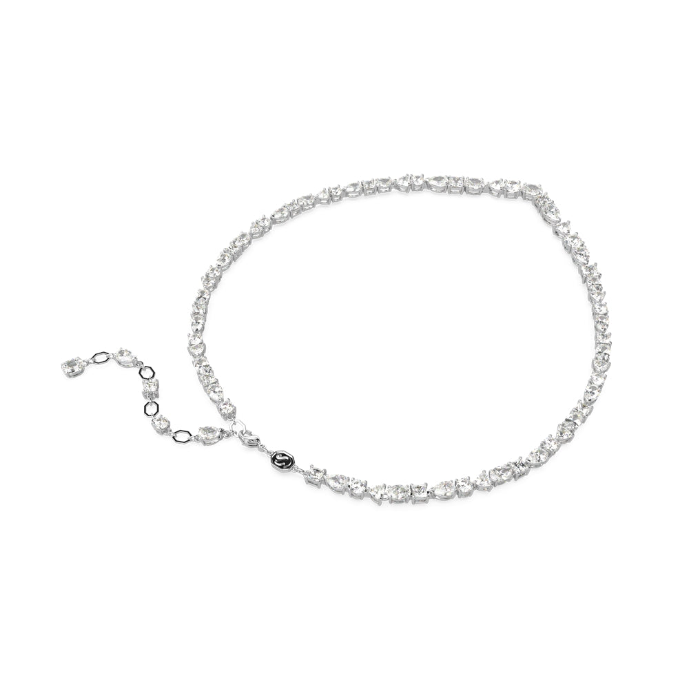 Swarovski Mesmara Mixed Cuts Rhodium Necklace