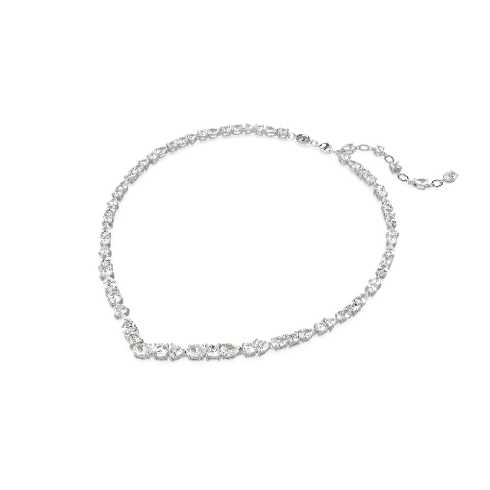 Swarovski Mesmara Mixed Cuts Rhodium Necklace