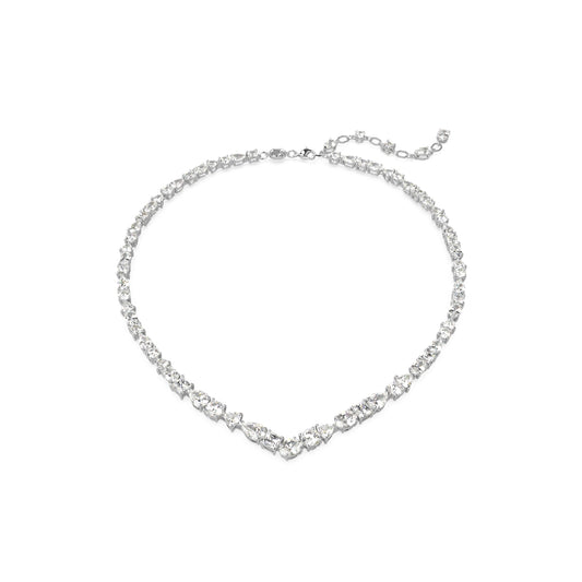 Swarovski Mesmara Mixed Cuts Rhodium Necklace