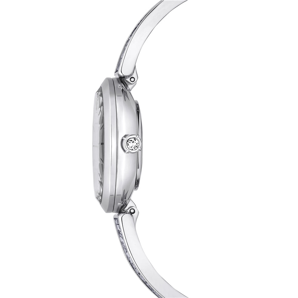 Swarovski Crystal Rock Stainless Steel Crystal Oval Watch
