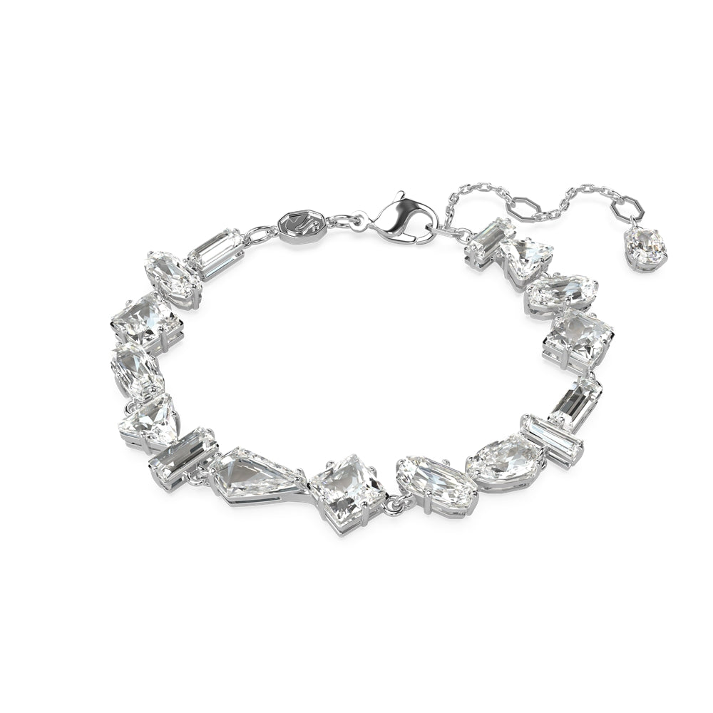 Swarovski Mesmara Mixed Cuts Rodium Plated Bracelet