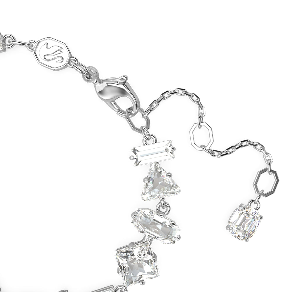 Swarovski Mesmara Mixed Cuts Rodium Plated Bracelet