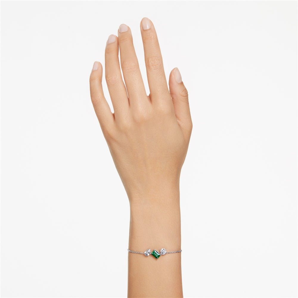 Swarovski Mesmara Mixed Cuts Green Bracelet