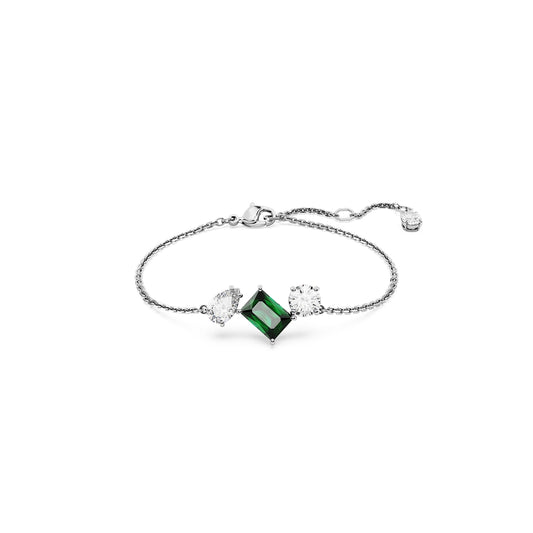 Swarovski Mesmara Mixed Cuts Green Bracelet
