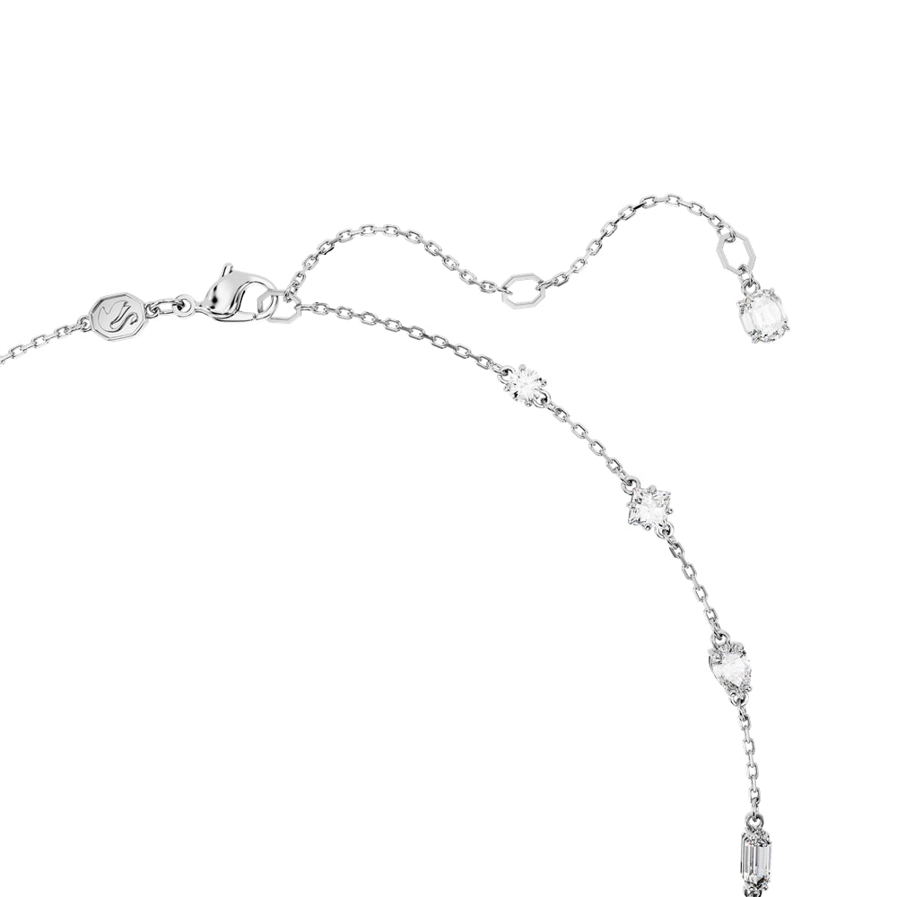 Swarovski Mesmara Mixed Cuts Scattered Design Necklace