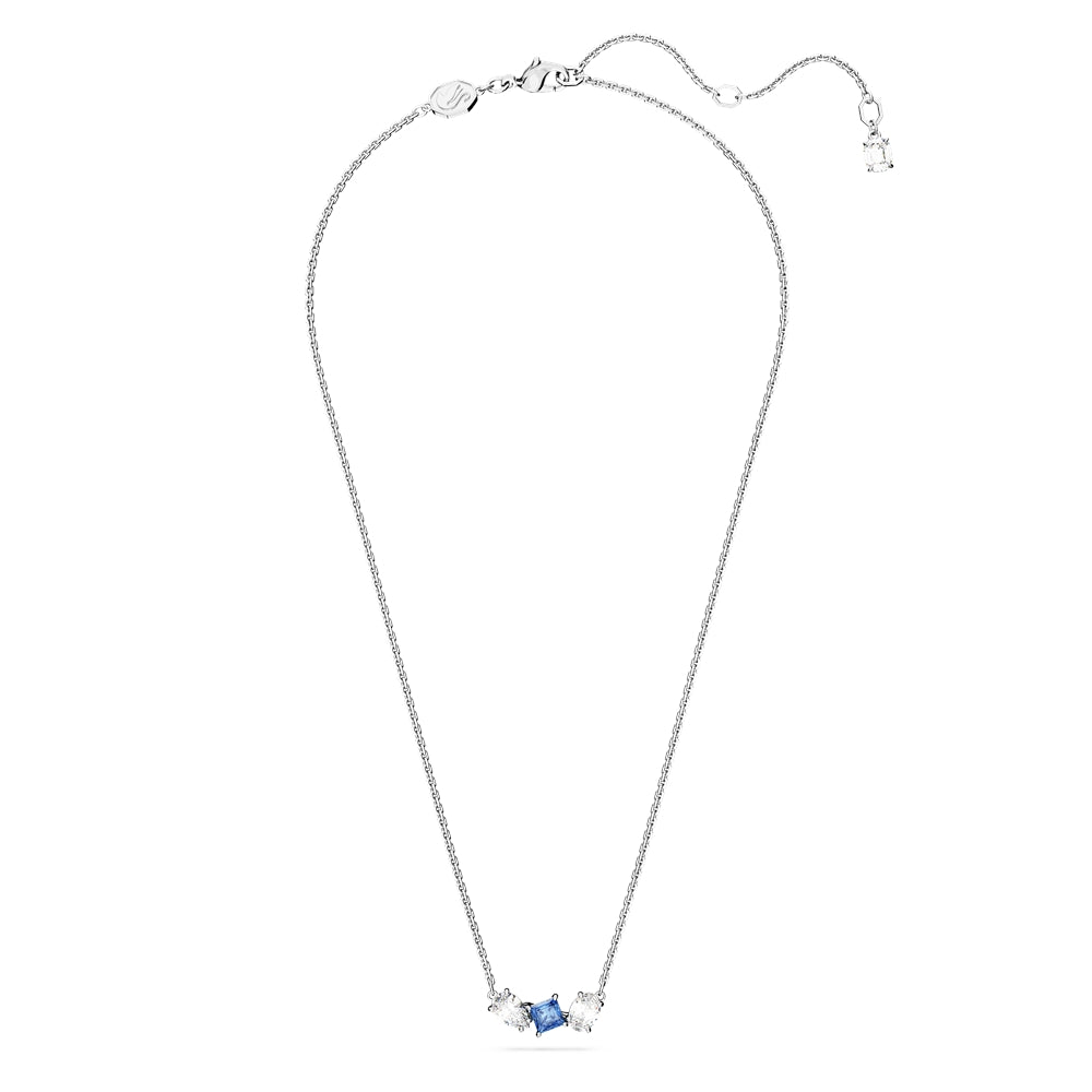 Swarovski Mesmera Blue Mixed Cuts Pendant Necklace