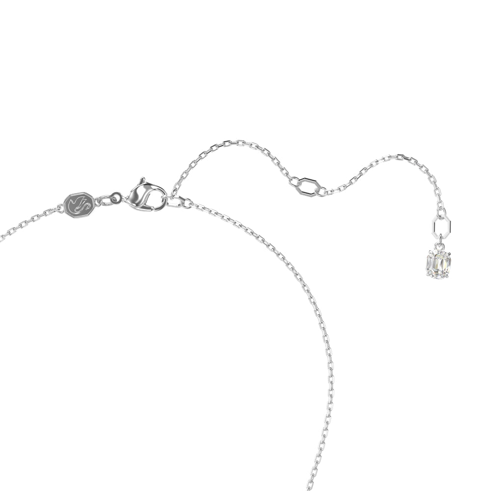 Swarovski Mesmara Mixed Cuts White Earring and Necklace Set