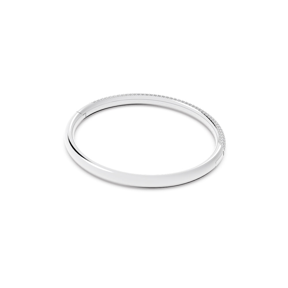 Swarovski Stone White Crystal Bangle