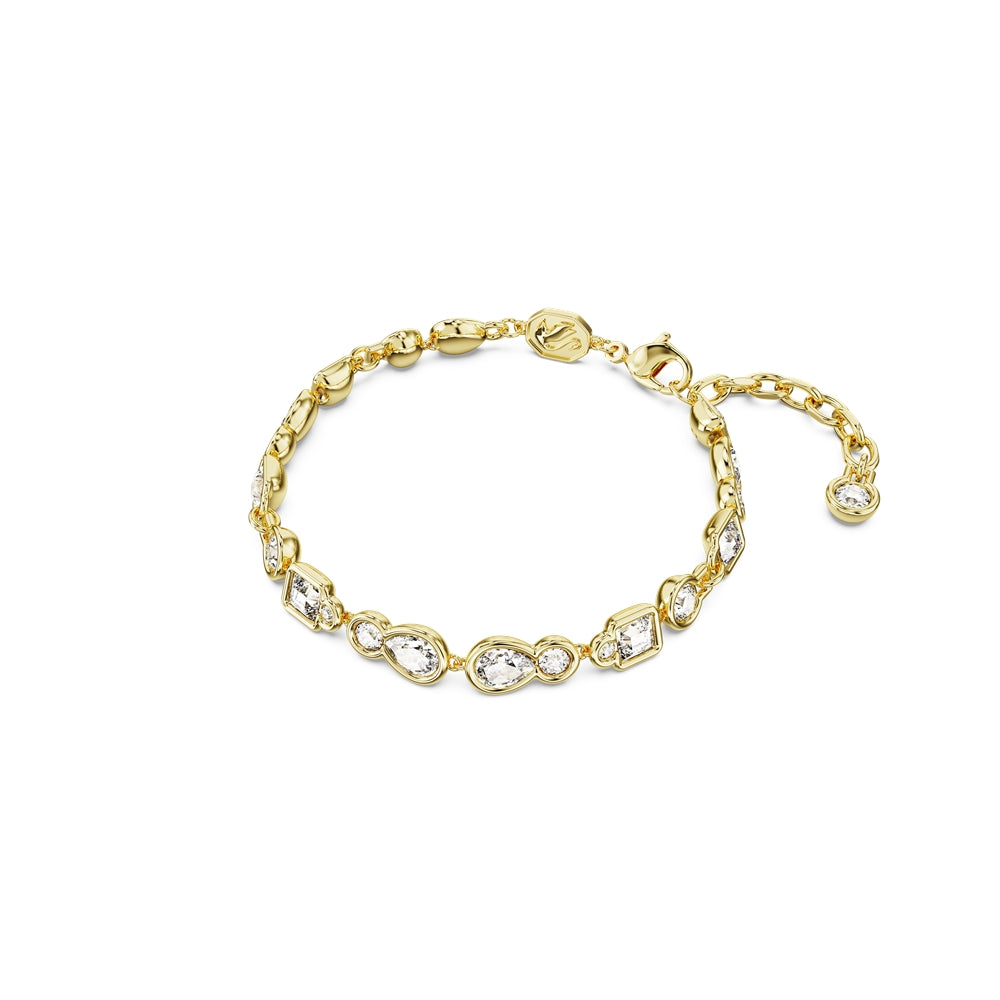 Swarovski Dextera Mixed Cuts Gold Bracelet