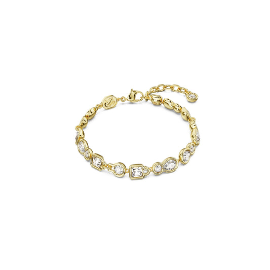 Swarovski Dextera Mixed Cuts Gold Bracelet