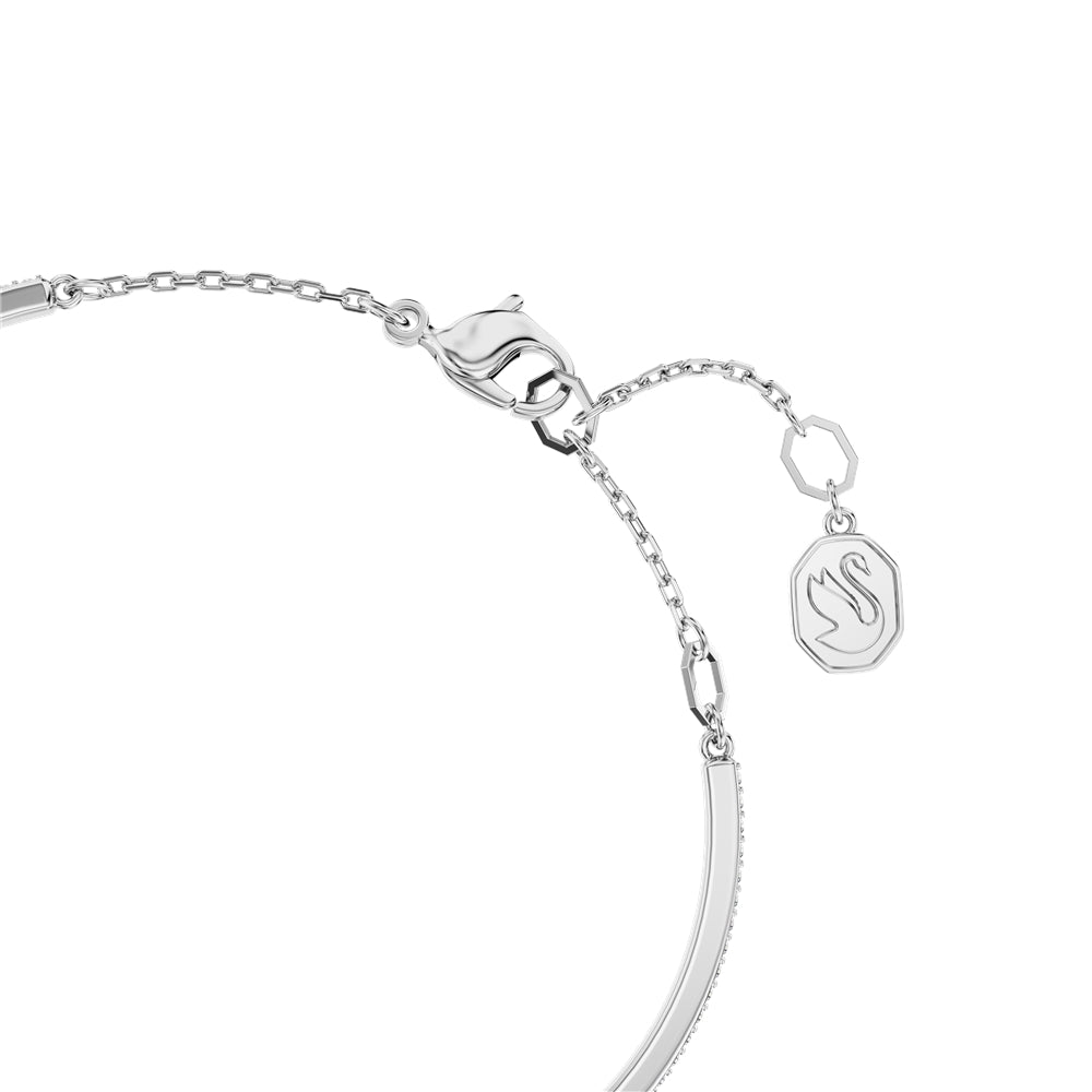 Swarovski Luna Crystal Moon Rhodium Bangle