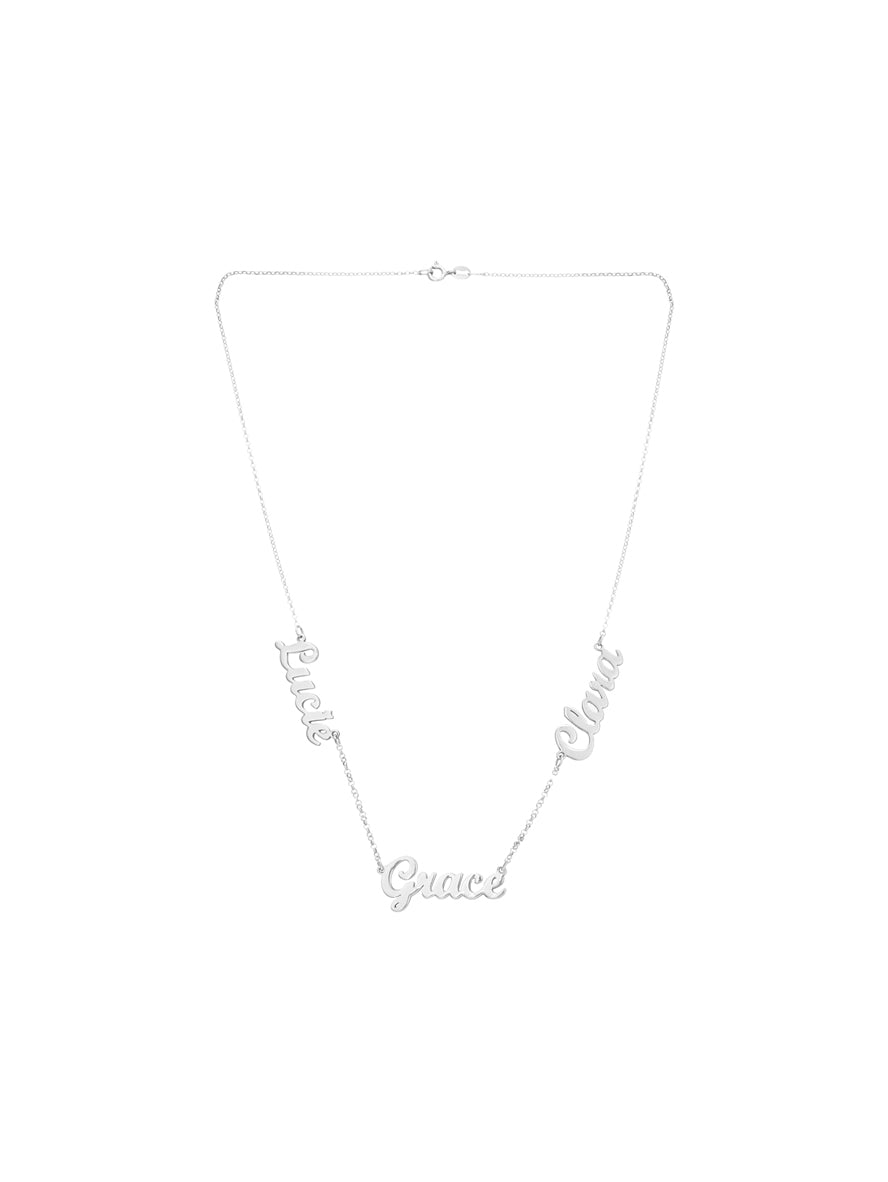 Argento Multiple Name Necklace