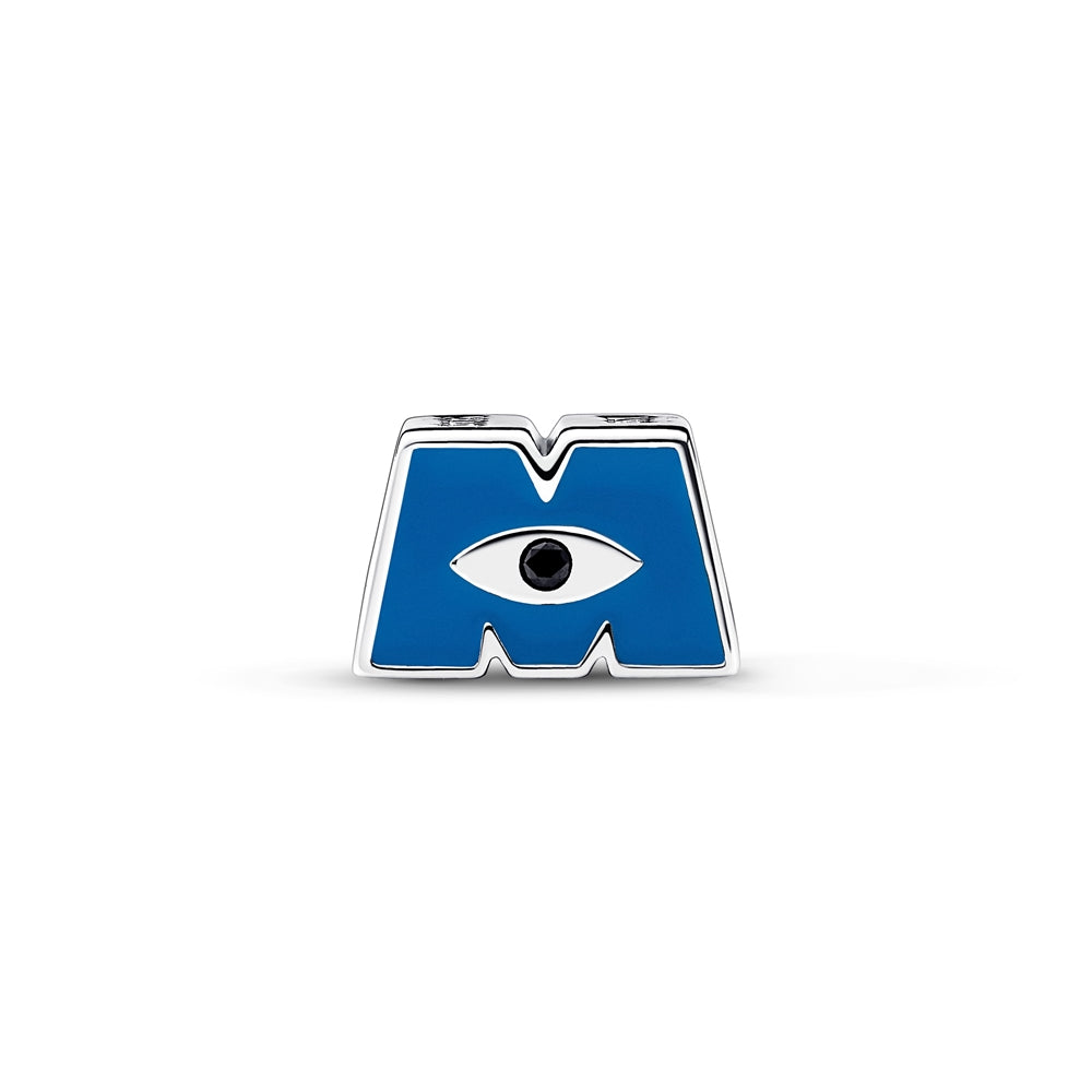 Pandora Disney Pixar Monsters, Inc. Logo M Charm