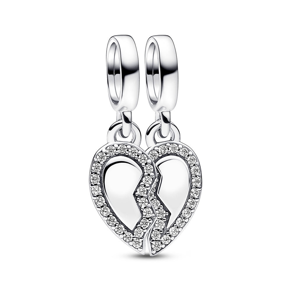Pandora Friends Splitable Heart Dangle Charm