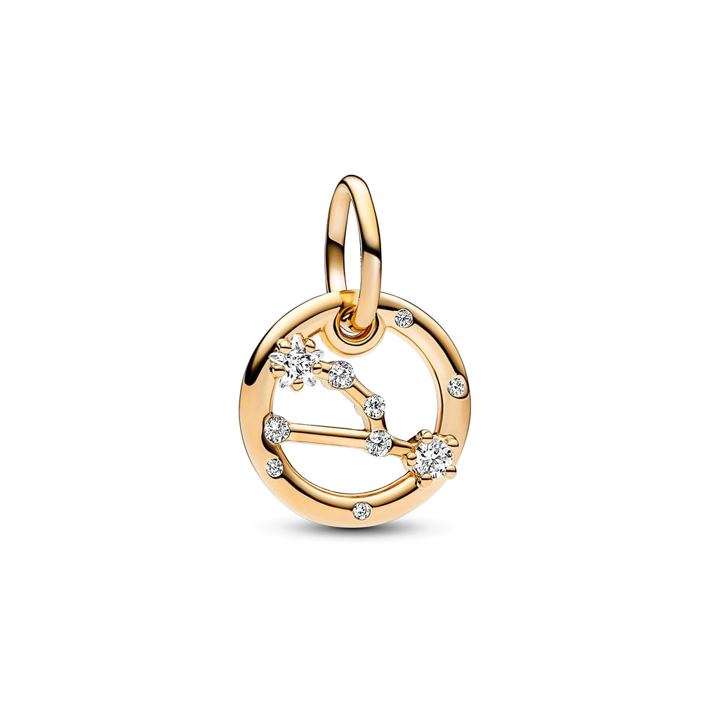 Pandora Moments Taurus Zodiac Dangle Charm