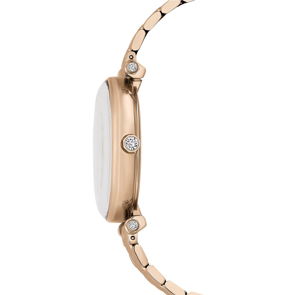 Swarovski Crystalline Wonder Rose Gold Metal Watch