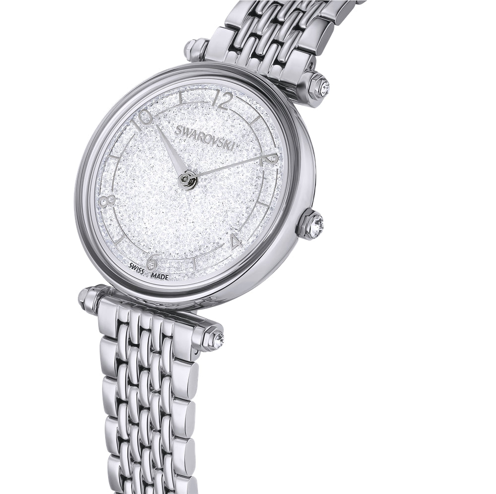 Swarovski Crystalline Wonder Silver Tone Metal Watch