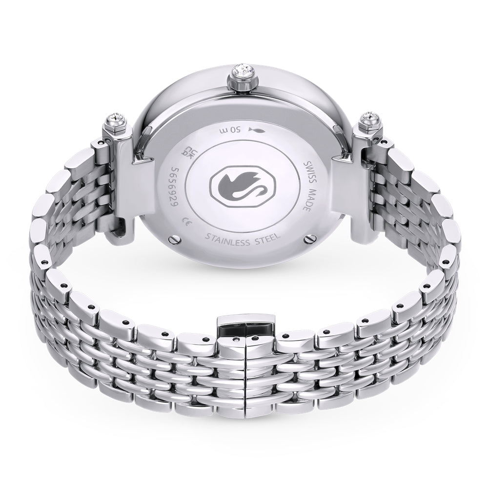 Swarovski Crystalline Wonder Silver Tone Metal Watch