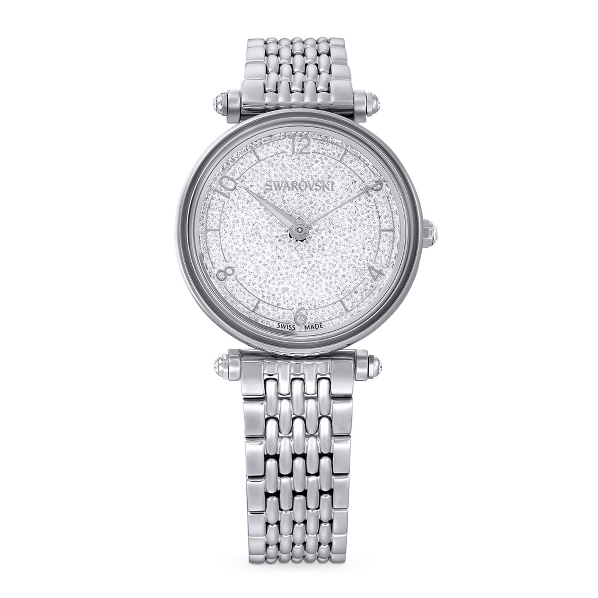 Swarovski Crystalline Wonder Silver Tone Metal Watch