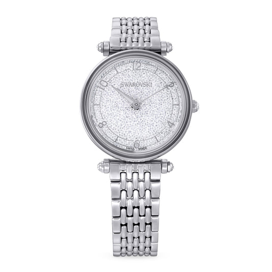 Swarovski Crystalline Wonder Silver Tone Metal Watch