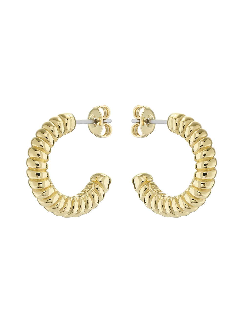Ted Baker Gold Tottie Twist Hoop Earrings