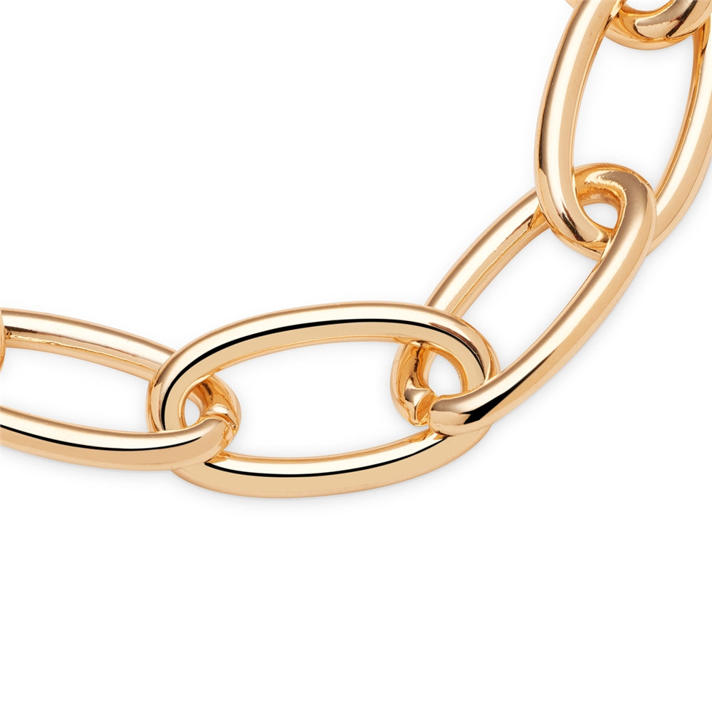 August Woods Gold Chunky Linked Chain Bracelet