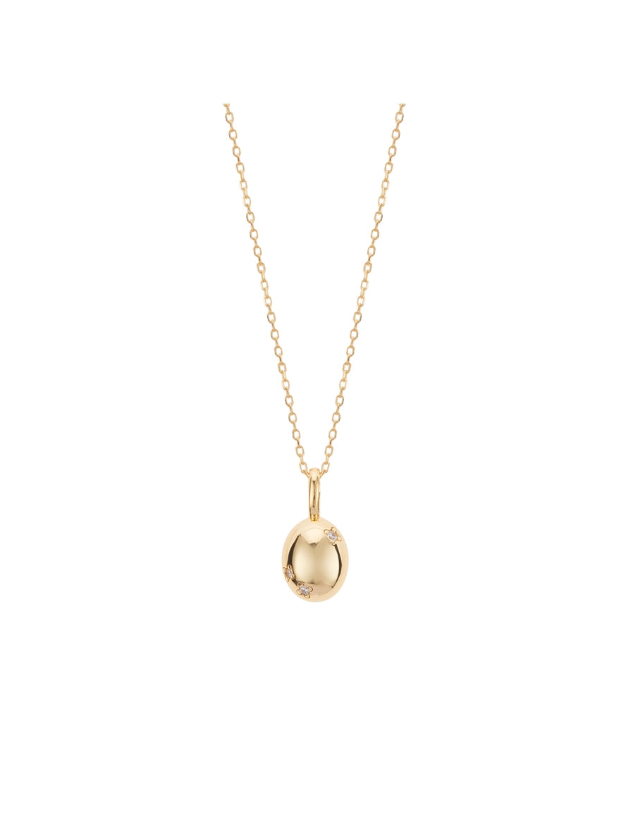 Argento Gold Galaxy Star Pendant Necklace