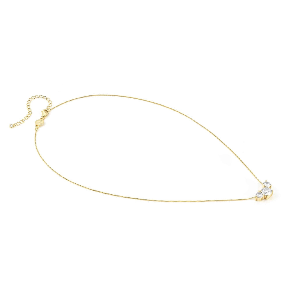 Nomination Gold Colour Wave Necklace