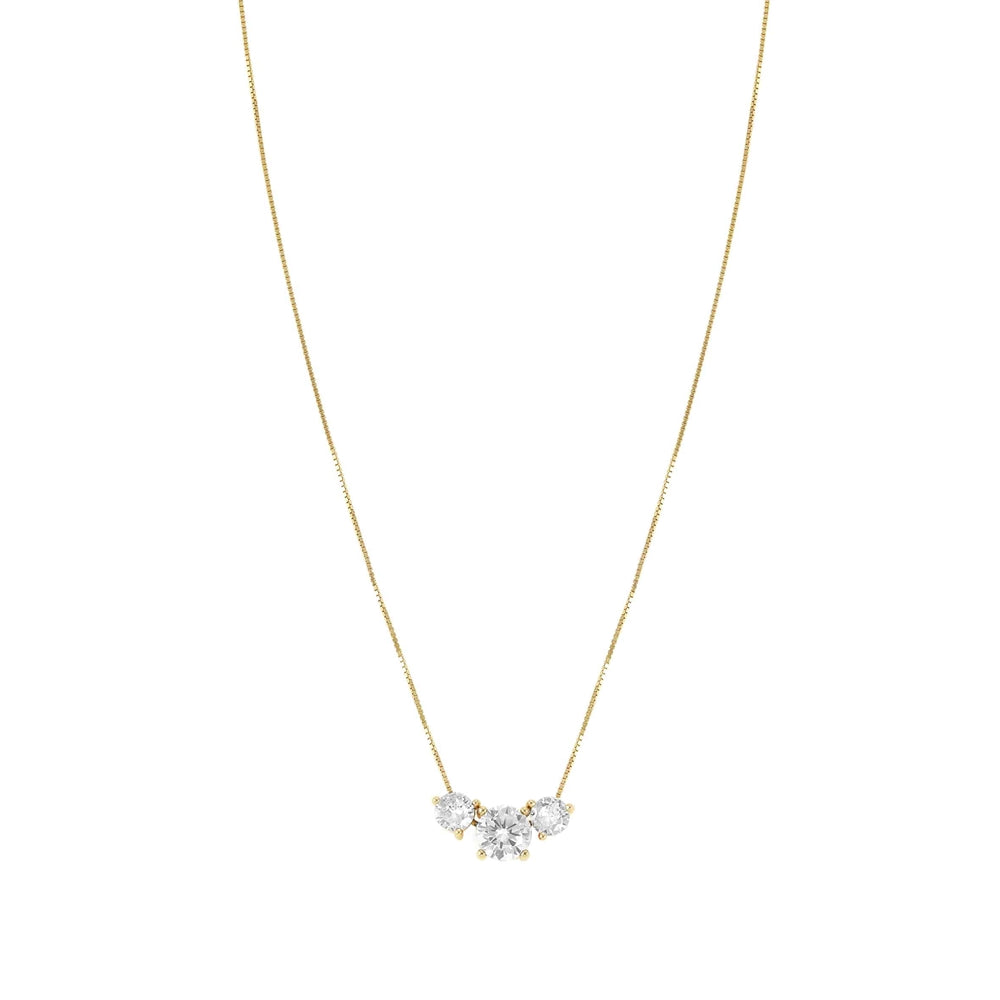 Nomination Gold Colour Wave Necklace