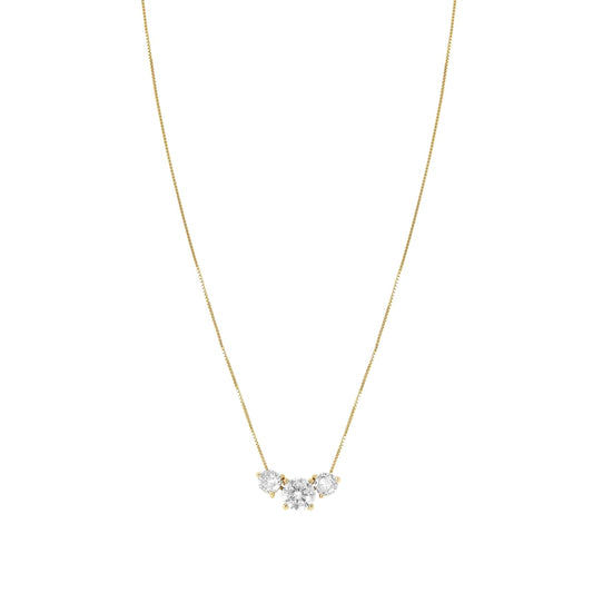 Nomination Gold Colour Wave Necklace