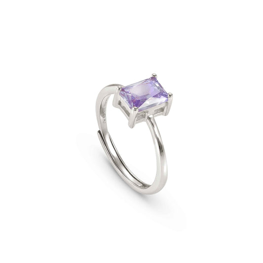 Nomination Purple Colour Wave Ring