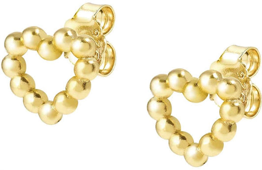 Nomination Gold Lovecloud Heart Earrings