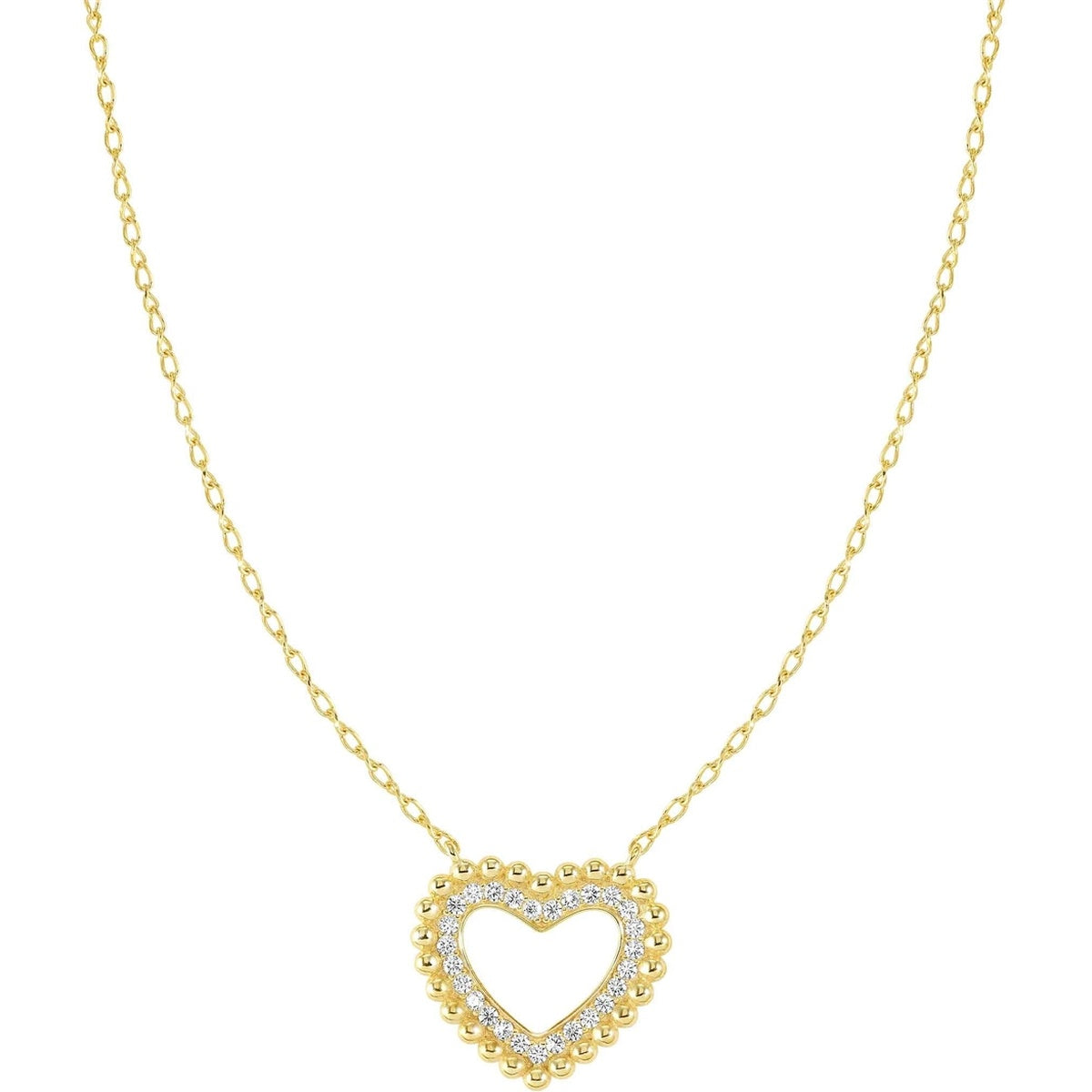 Nomination Gold Lovecloud Heart Necklace