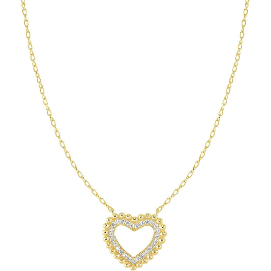 Nomination Gold Lovecloud Heart Necklace