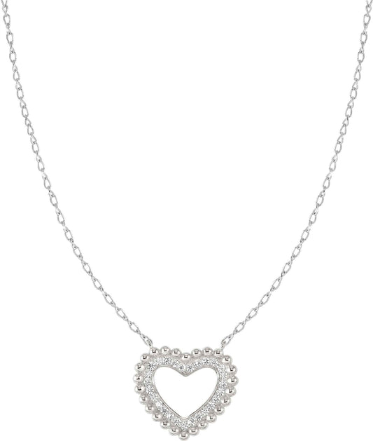 Nomination Silver Lovecloud Heart Necklace