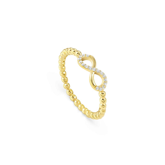 Nomination Gold Lovecloud Ininity Ring