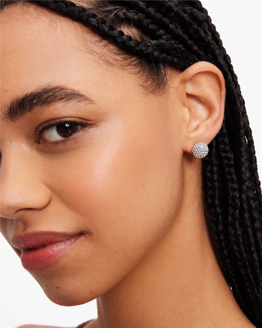 Kate Spade New York Silver Disco Ball Studs