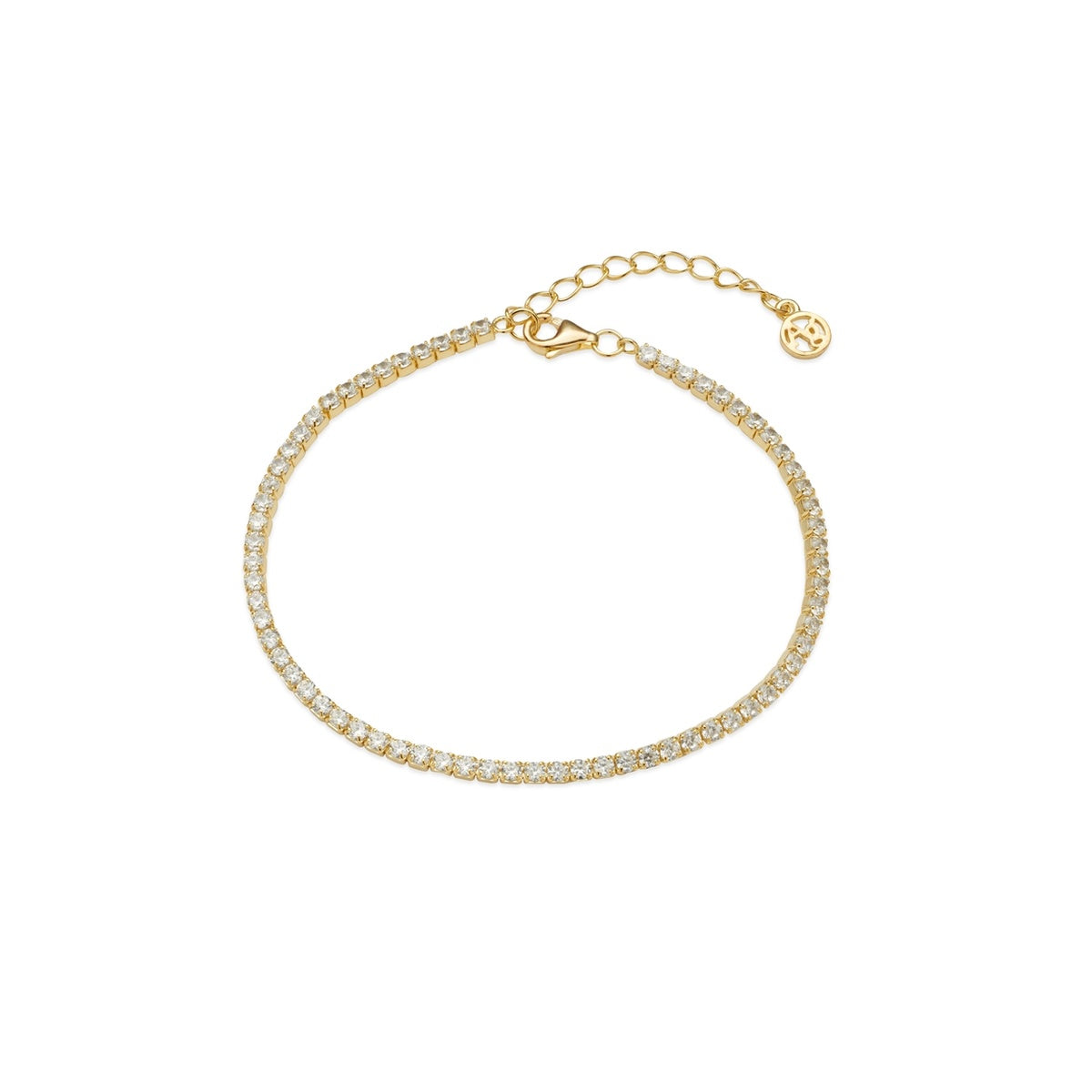 Argento Gold Tennis Bracelet