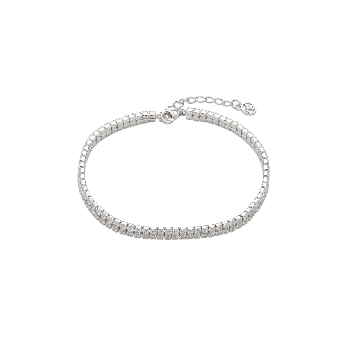 Argento Silver Double Tennis Bracelet