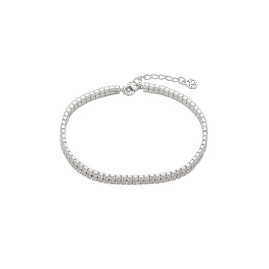 Argento Silver Double Tennis Bracelet