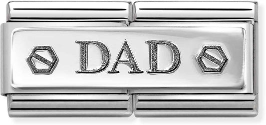 Nomination Dad Hex Screw Double Charm