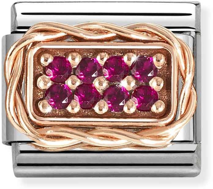 Nomination Pavé Red Crystal Charm