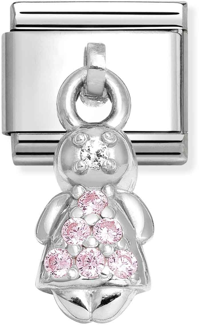 Nomination Pink Girl Charm