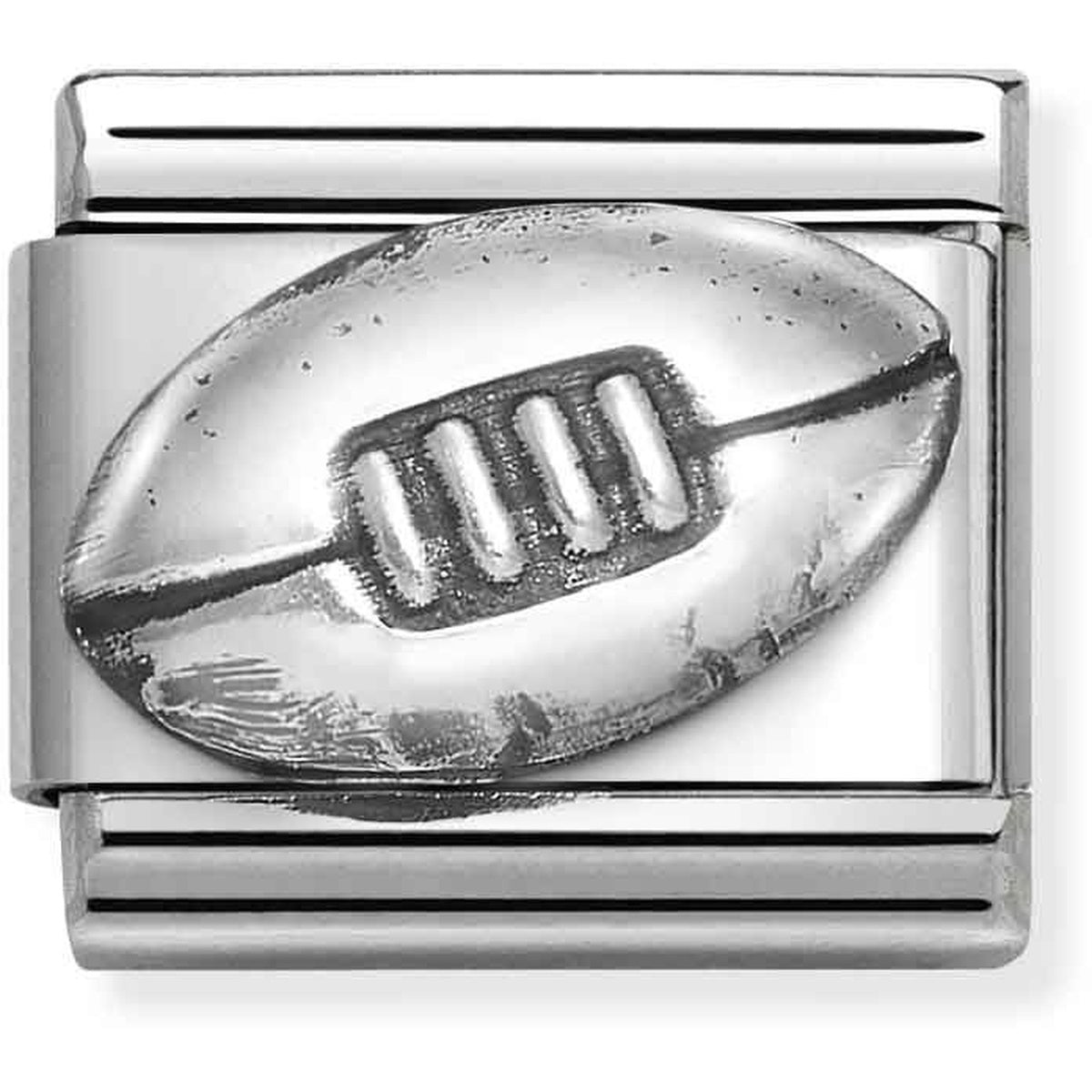 Nomination Rugby Ball Charm
