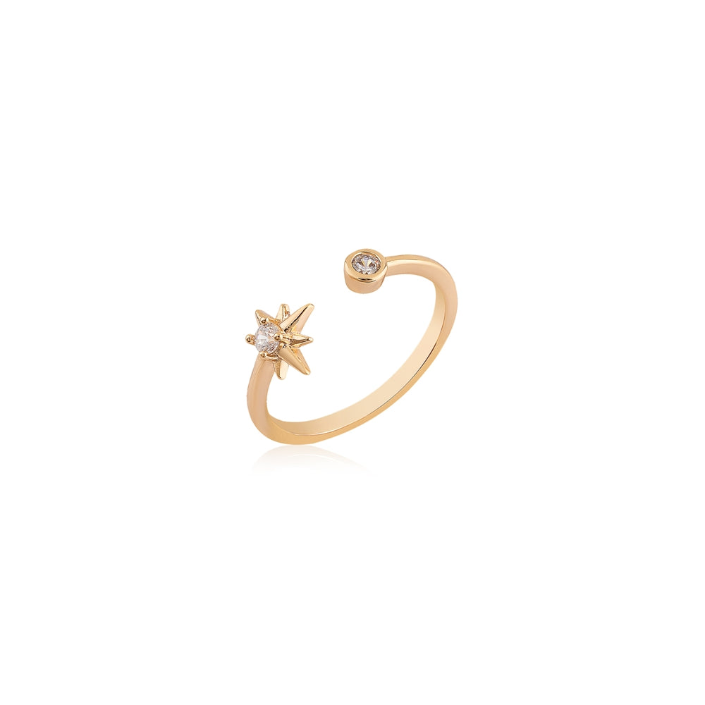 August Woods Gold Northern Lights Adjustable Ring